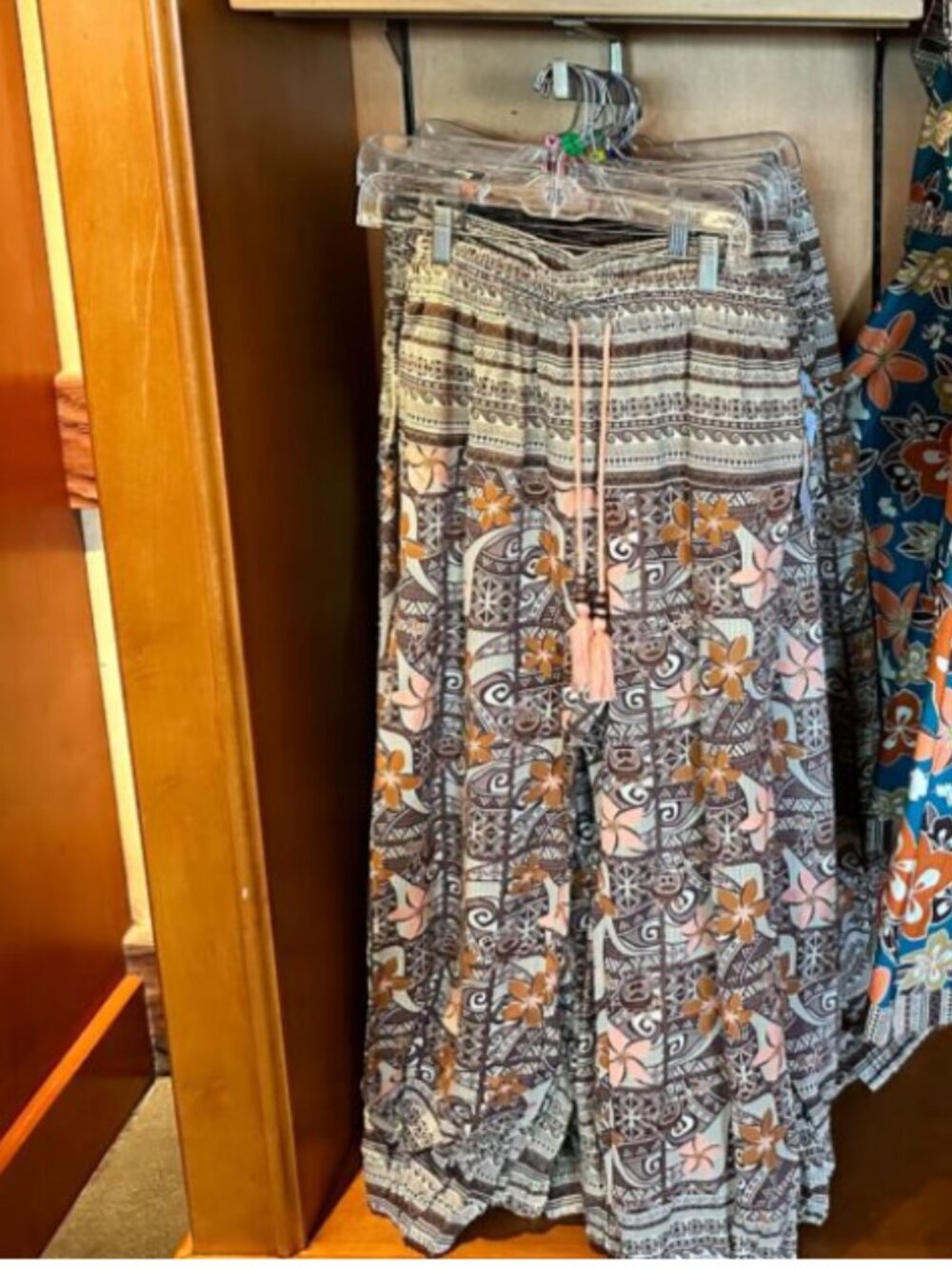 Moana Kakamora and floral pants NWOT